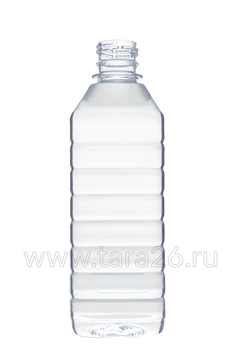 Бутылка квадратная 500 мл., горло 28 мм.